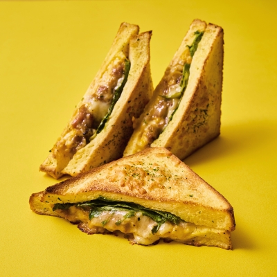 照り玉ホットサンド