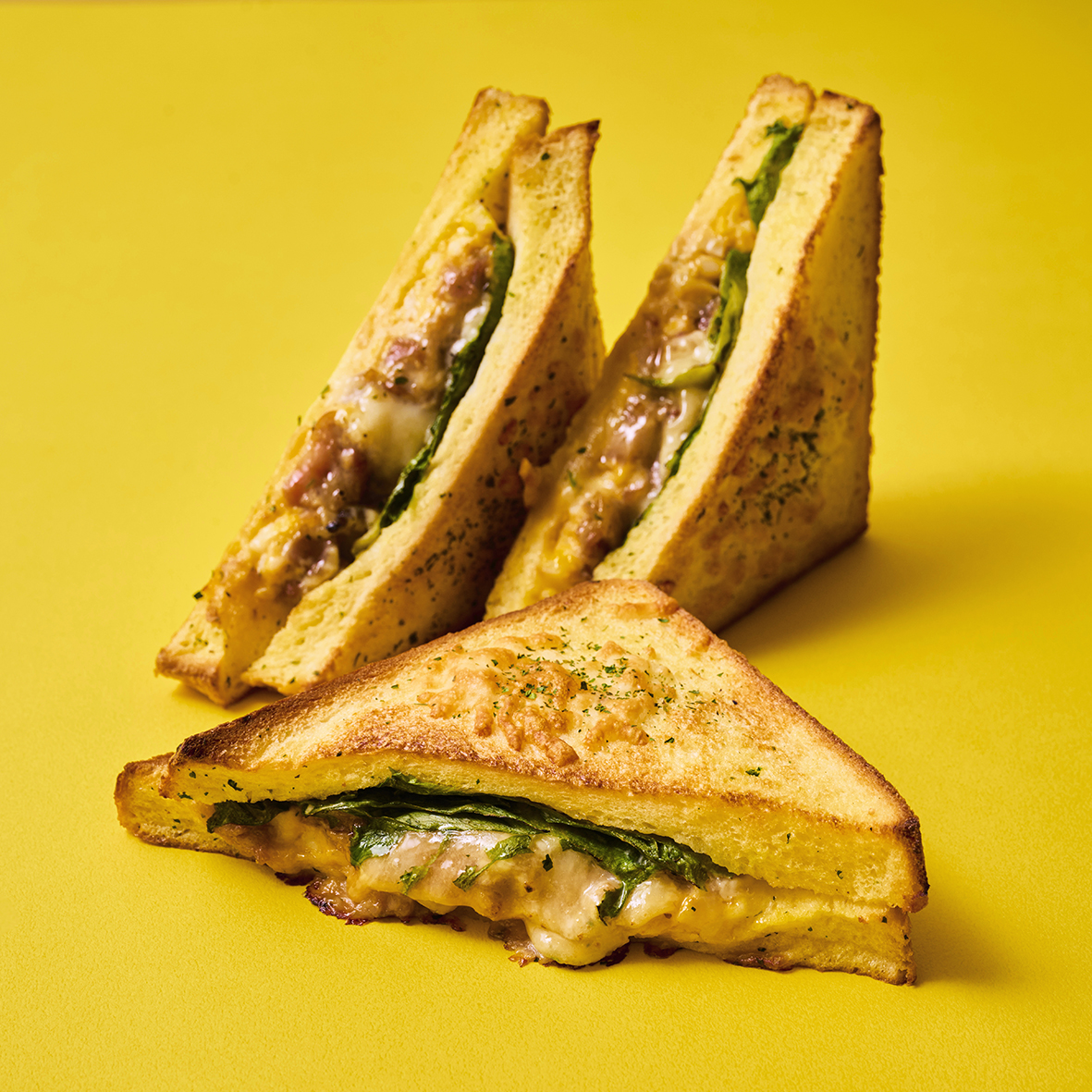 照り玉ホットサンド